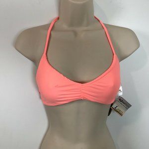 NWT Body Glove Aurora Small Mika Blush Pink  Bikini Top Triple Strap Back A
